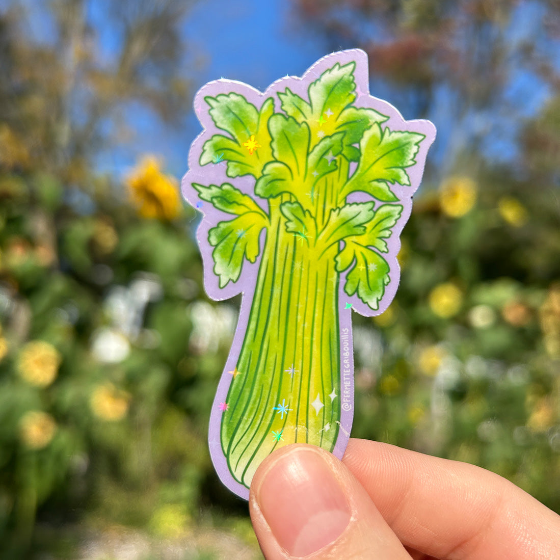 Vinyl Sticker - Celery