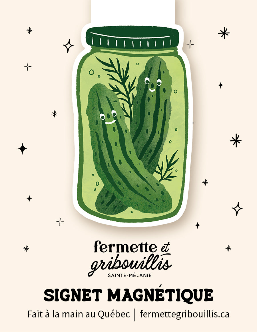 Signet magnétique - Cornichons