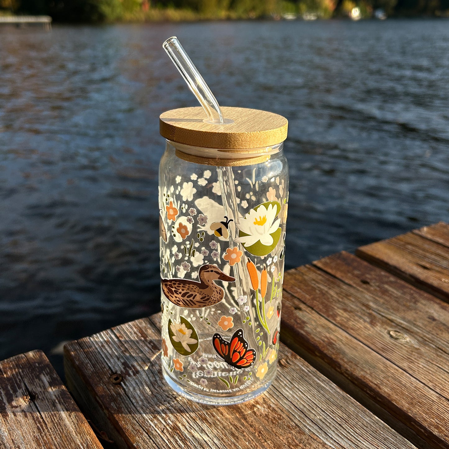 Tasse Boho - Biodiversité des lacs