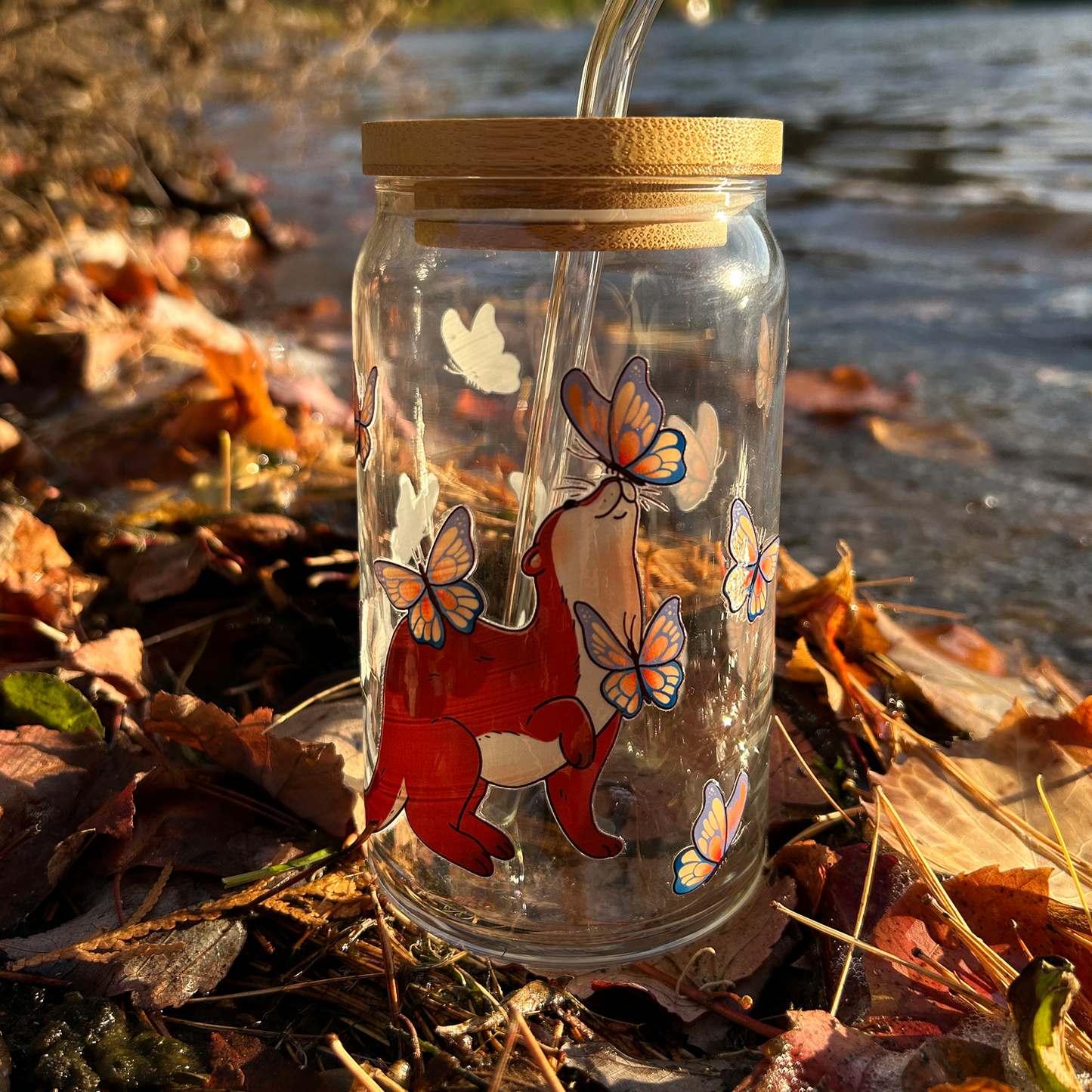 Tasse Boho - Loutre curieuse