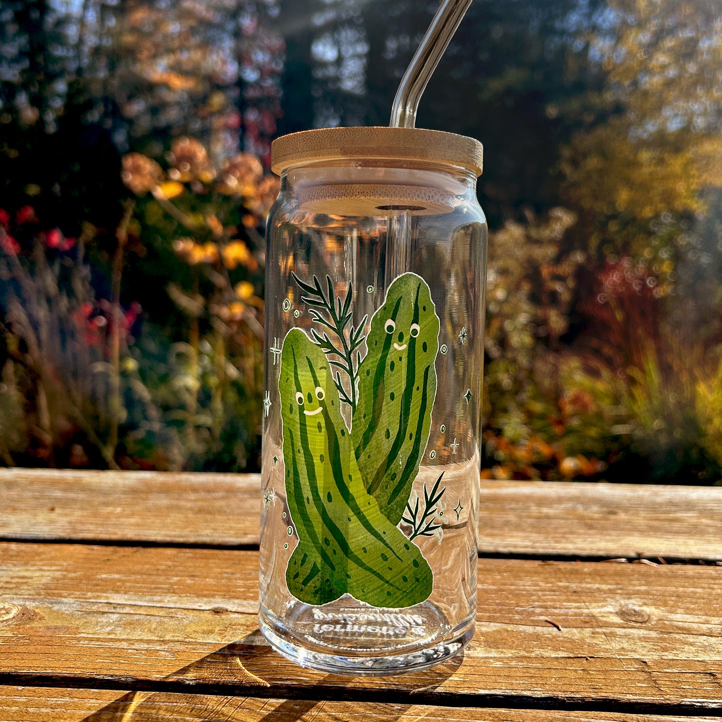 Tasse Boho - Cornichons (Les bons amis, ça se conserve!)