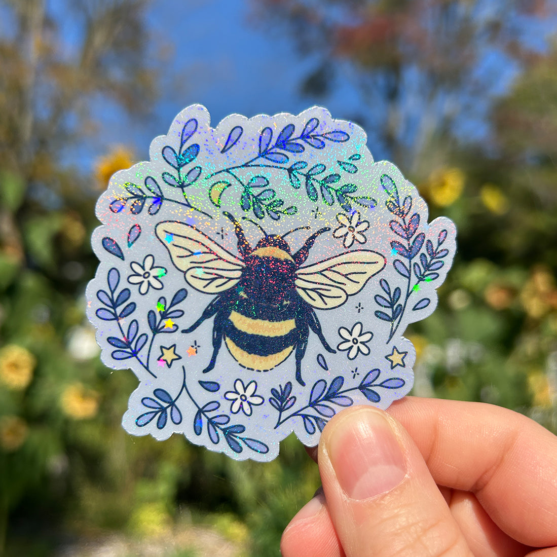 Vinyl Sticker - Night Bee