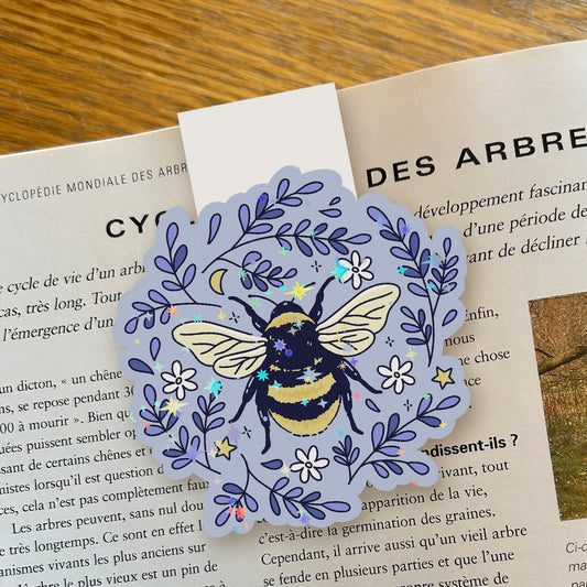 Signet magnétique - Abeille et lavande