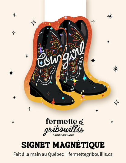 Signet magnétique - Cowgirl