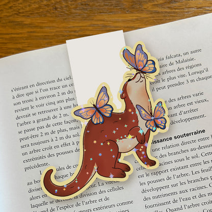 Signet magnétique - Loutre curieuse