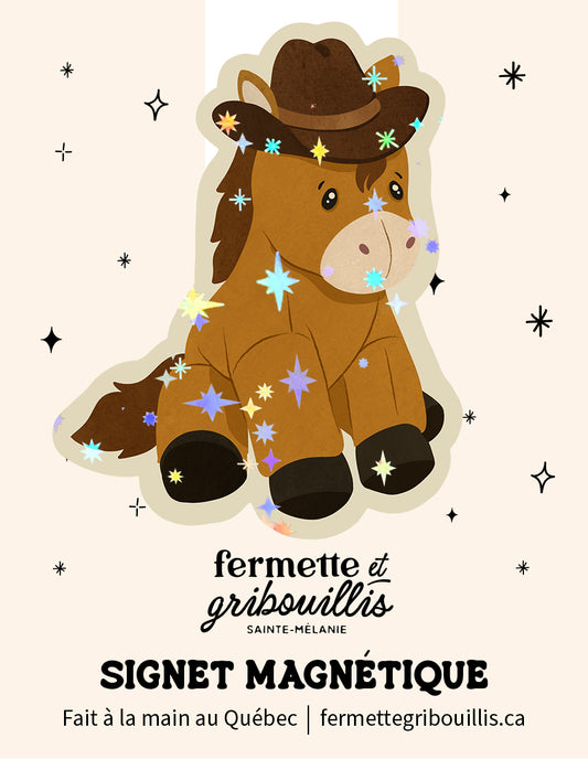 Signet magnétique - Poney