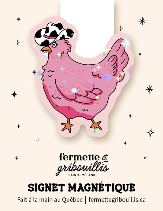 Signet magnétique - Poules country