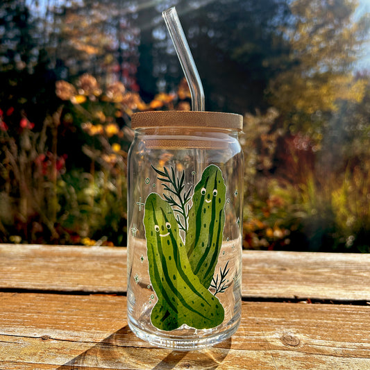 Tasse Boho - Cornichons (Les bons amis, ça se conserve!)