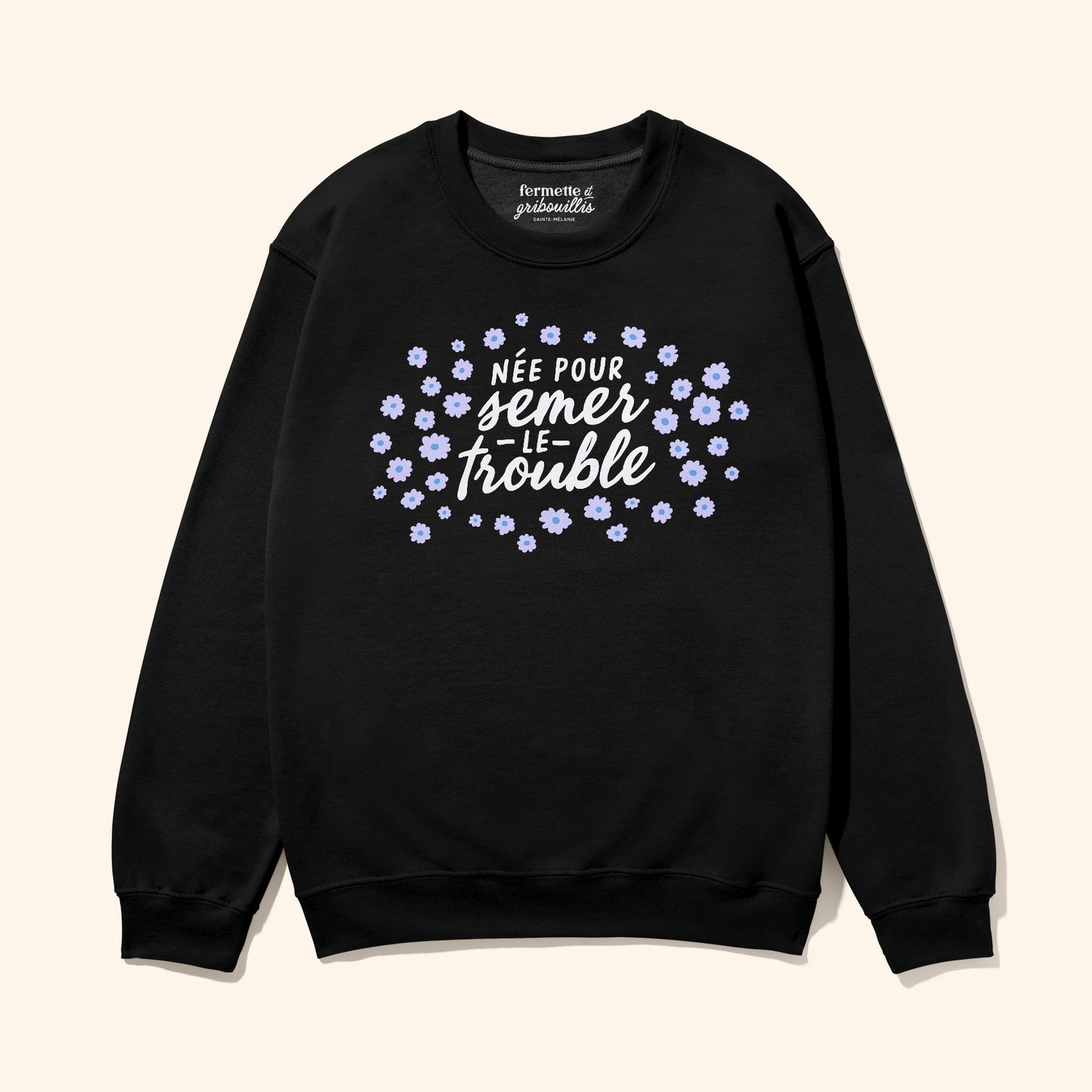 Coton ouaté - Née pour semer le trouble