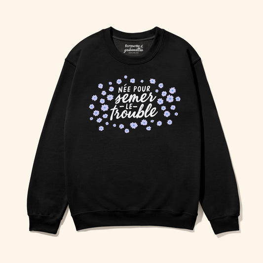 Coton ouaté - Née pour semer le trouble