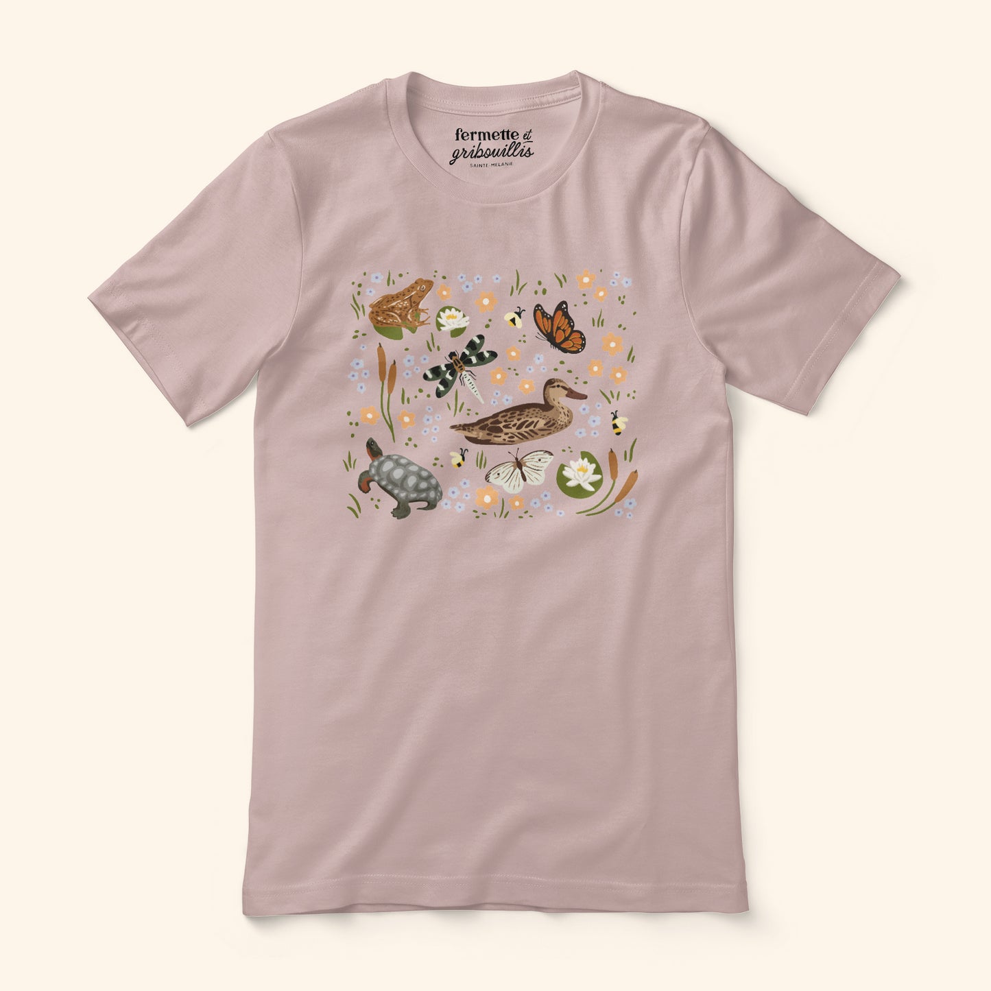 T-Shirt - Biodiversité des lacs