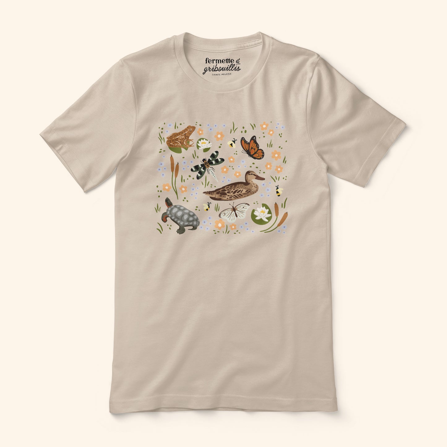 T-Shirt - Biodiversité des lacs