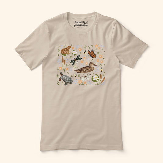 T-Shirt - Biodiversité des lacs
