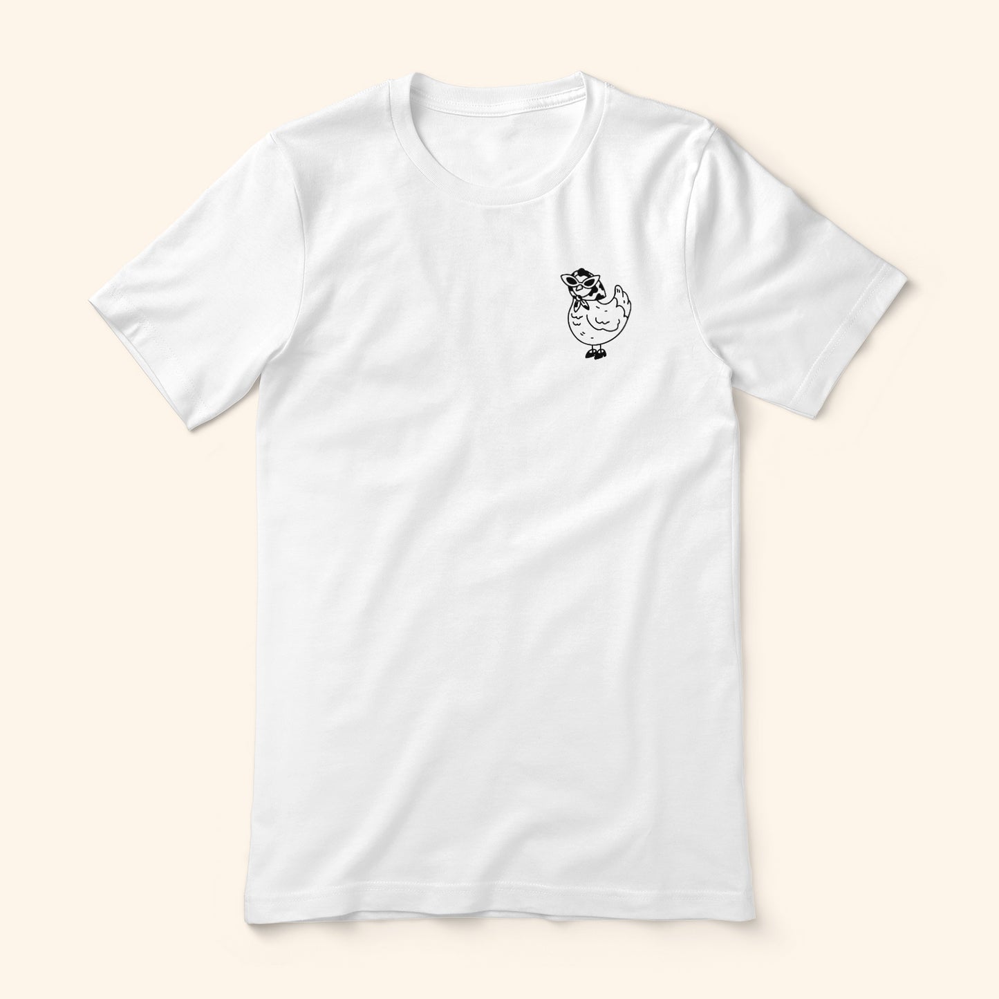 T-Shirt - Poule Fermette et gribouillis
