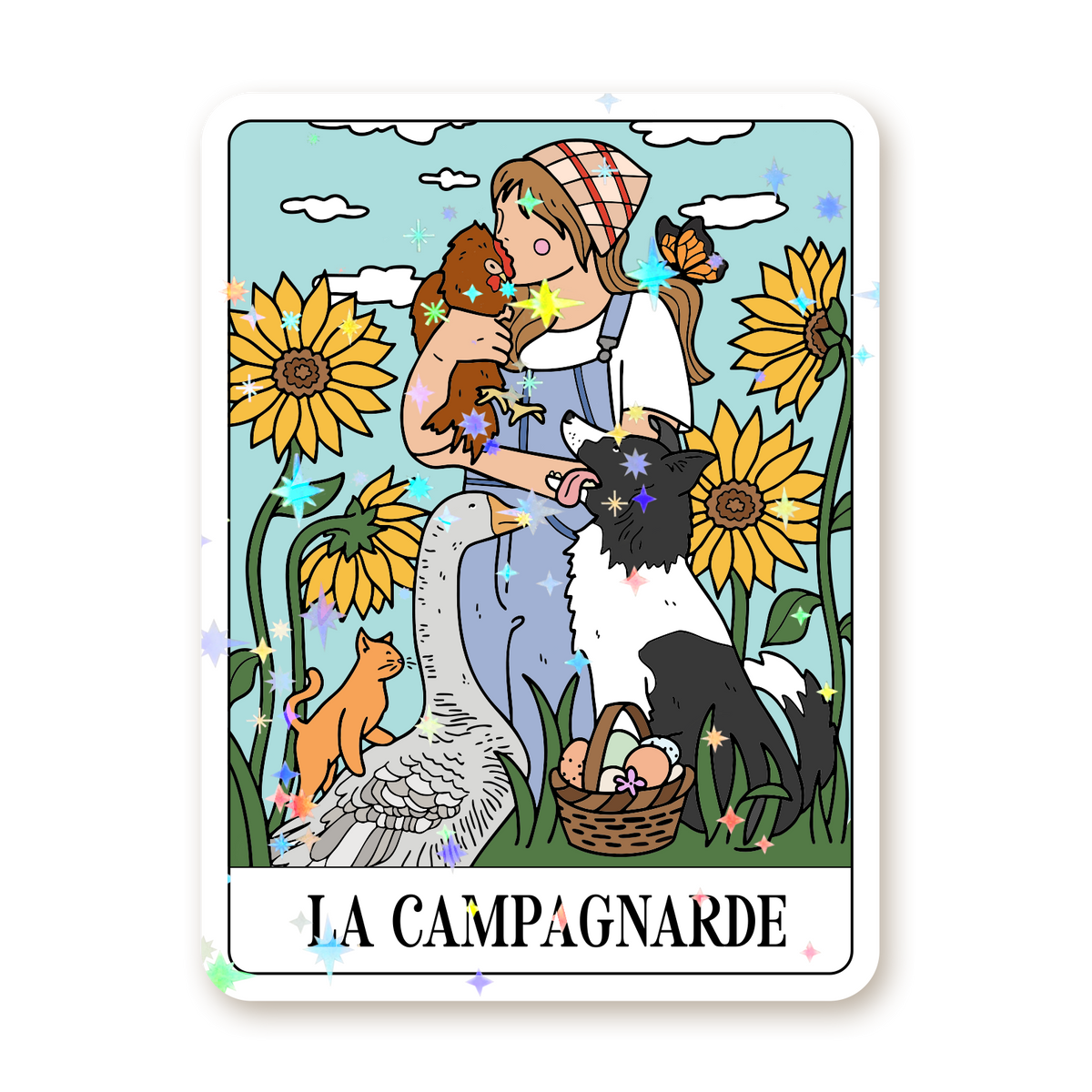 Autocollant en vinyle - Tarot