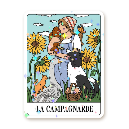 Autocollant en vinyle - Tarot