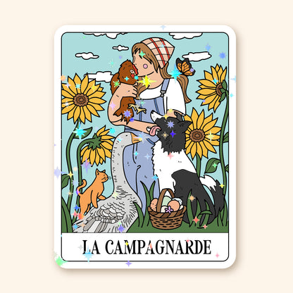 Autocollant en vinyle - Tarot