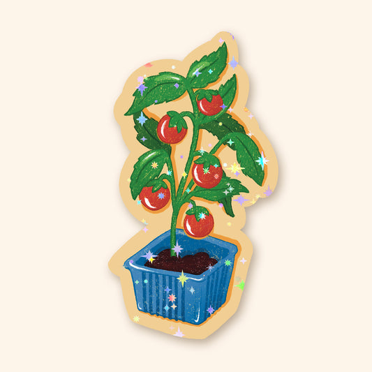 Autocollant en vinyle - Tomates