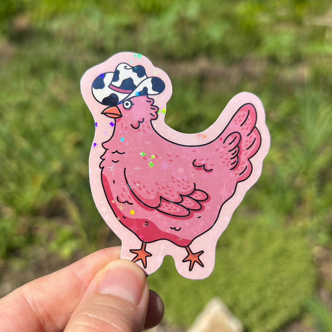 Vinyl Sticker - Country Hen